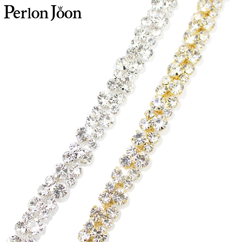 Perlon Strap Woven - Chaîne en cristal de diamant scintillant,