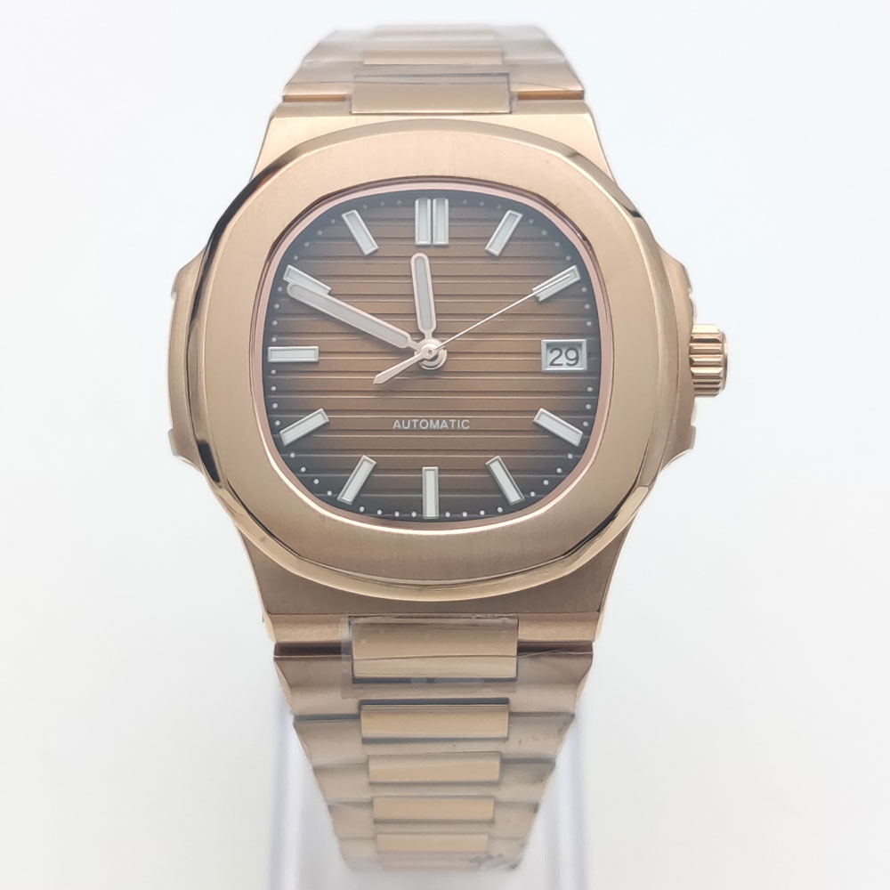 Patek Philippe Watch Nautilus - Montre de luxe pour hommes, or