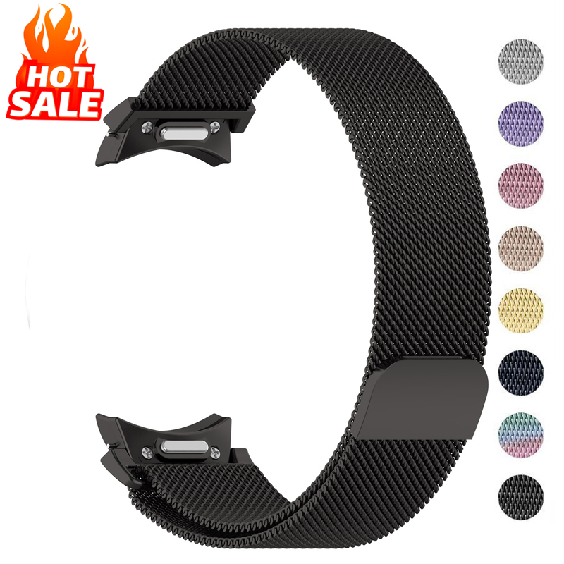 Milanese Loop Magnetic - Boucle milanaise pour Samsung Galaxy Watch,